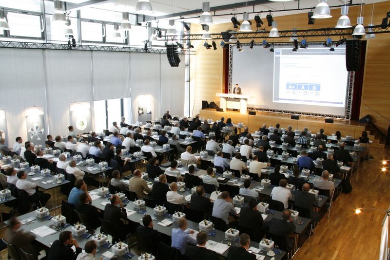 Insgesamt 250 Teilnehmer kamen zum 5. Innovationsforum von EBM-Papst nach Mulfingen. (Bild: EBM-Papst)