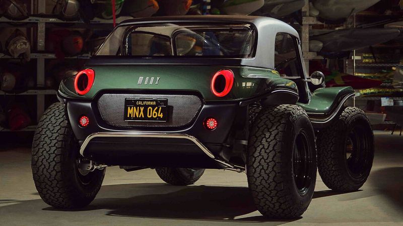 Für den E-Buggy wird es ein Hardtop geben, zu den Flanken wird die türlose Karosserie allerdings grundsätzlich offen bleiben. (Bild: Meyers Manx)