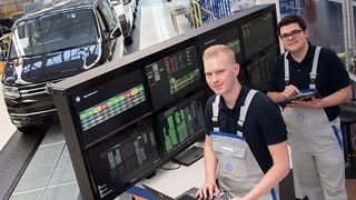 VW-Nutzfahrzeuge passt seine Berufsausbildung am Standort Hannover an: Ein neues Schwerpunktthema für die Auszubildenden ist „Industrie 4.0“. (Foto: VW Nutzfahrzeuge)
