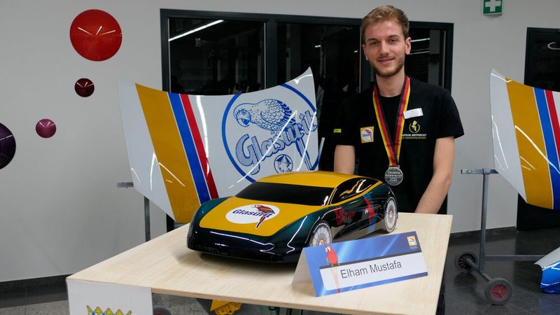 Die Silbermedaille ging an den 20-jährigen Elham Mustafa aus Bayern. (Bild: Wenz - VCG)