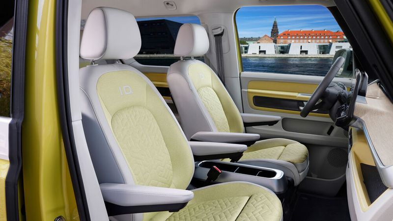 Platz für die Passagiere gibt es reichlich. (Bild: VW)