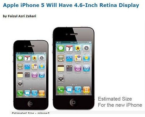 Spekulationen ums iPhone 5: (Bild: Unwiredview.com)