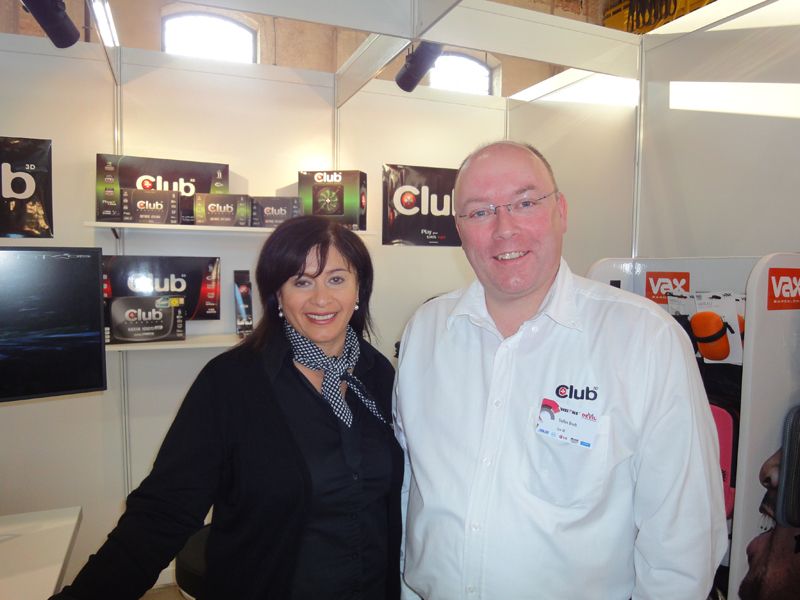 Maria Ossenberg und Steffen Bruch, Club 3D (Archiv: Vogel Business Media)