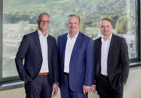 Der neue Elring-Klinger-Vorstand (v. l.): Dirk Willers, Thomas Jessulat, Reiner Drews.(Bild:  ElringKlinger AG)