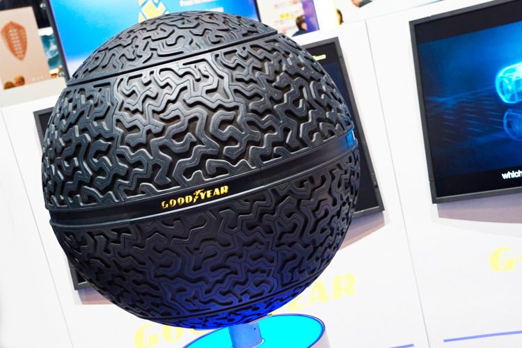 Goodyear präsentiert traditionell auf dem Genfer Autosalon ungewöhnliche Ideen rund um die Reifenentwicklung. (Foto: sp-x)