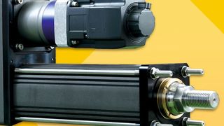 Mit den Exlar-Linearaktuatoren der FT-Serie stehen leistungsfähige und energiesparende Alternativen zu hydraulischen Aktoren zur Verfügung. (A-Drive Technology)