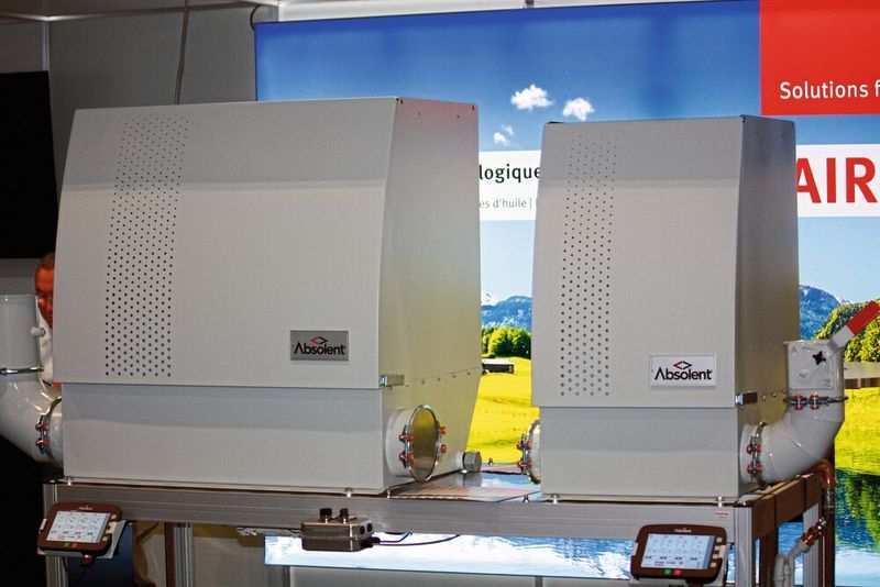 Der A5 und der A10 von Airfina – sowohl für Öl­nebel als auch für Ölrauch die Basis für effiziente Luftfilterlösungen. (Helfina)