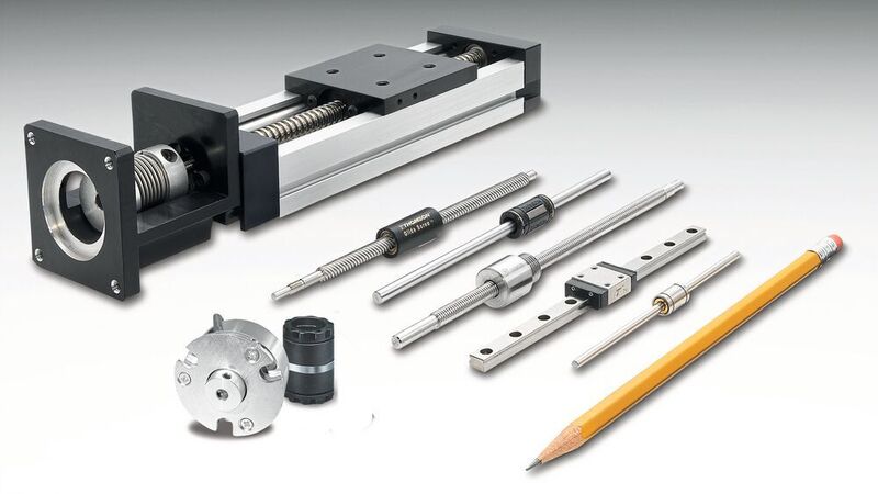 Konstrukteure suchen nach kleineren Komponenten, die einfach zu montieren und effizienter sind, beispielsweise miniaturisierte Kugelgewindetriebe... (Thomson Industries)
