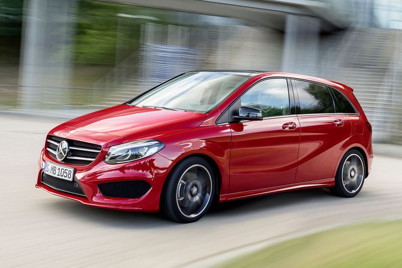 Meistverkaufter Mini-Van im August 2017: Mercedes-Benz B-Klasse, 2.009 Einheiten. (Daimler)