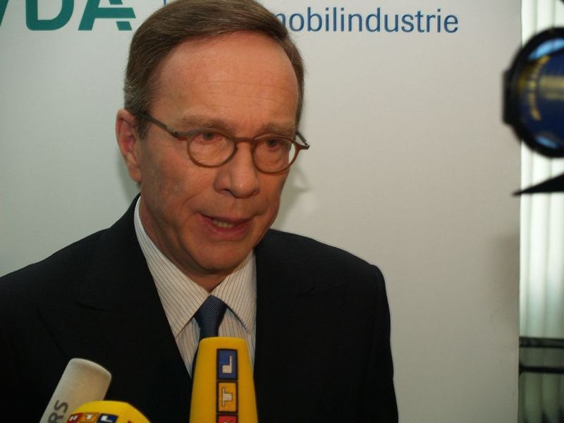 „Wir sollten sie Zukunft nicht düster und die Gegenwart nicht so glanzvoll malen, sondern den Markt realistisch betrachten“, erklärt Wissmann die Prognosen des VDA. (Archiv: Vogel Business Media)