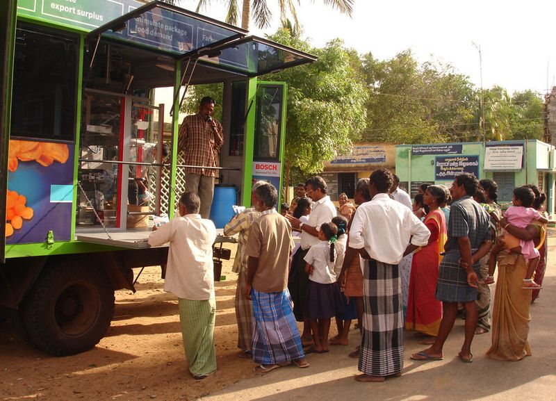 ... obwohl das Geschäft mit den Verpackungsmaschinen gut läuft. Hingegen ... (Bild: Bosch)
