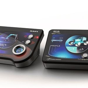 Die Force-Feedback-Touchdisplays der neuen Baureihe haptic Touch simulieren die haptische Rückmeldung verschiedener Taster.(Bild:  Rafi Group)