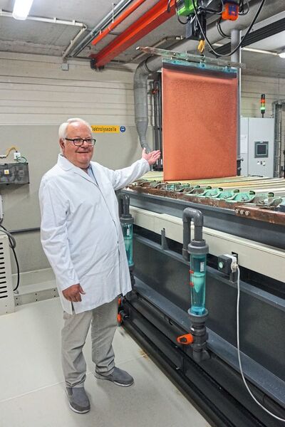 Verantwortung für die Umwelt: Würth Elektronik wurde 2017 vom Land Baden-Württemberg für Kupferrecycling in der Produktion ausgezeichnet.  (Würth Elektronik)