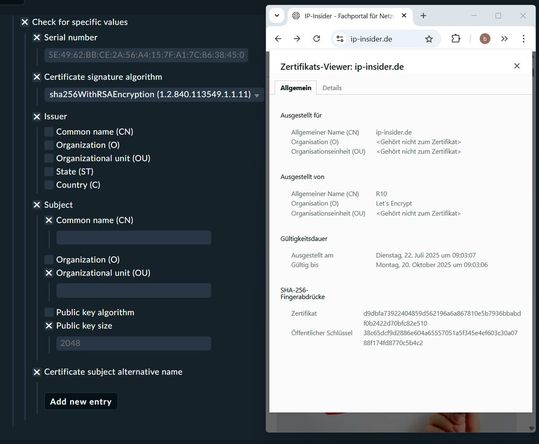 Abbildung 3: Wer auf Nummer Sicher gehen will, bildet den Status quo möglichst exakt ab.(Bild:  Lang | Checkmk)