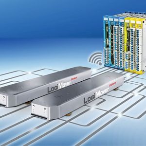 Der patentierte LogiMover von Eisenmann mit integrierter Automatisierungstechnik von Sigmatek sorgt für hohe Effizienz im Transport- und Logistikbereich.