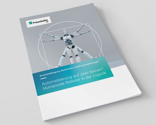 Die neue Studie des Fraunhofer IML untersucht systematisch das Potenzial humanoider Roboter für die Logistik.(Bild:  Fraunhofer IML)