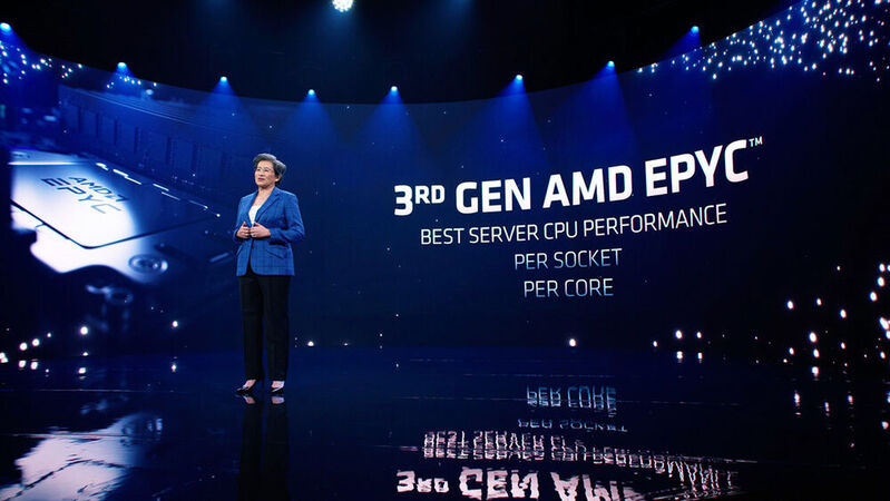 Lisa Su, CEO und Vorstandsvorsitzende von AMD, heizt den Markt kräftig an.