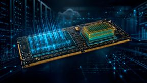 Ein NVDIMM-N enthält sowohl flüchtigen DRAM als auch nicht-flüchtigen NAND-Flash. (Bild: KI-generiert)