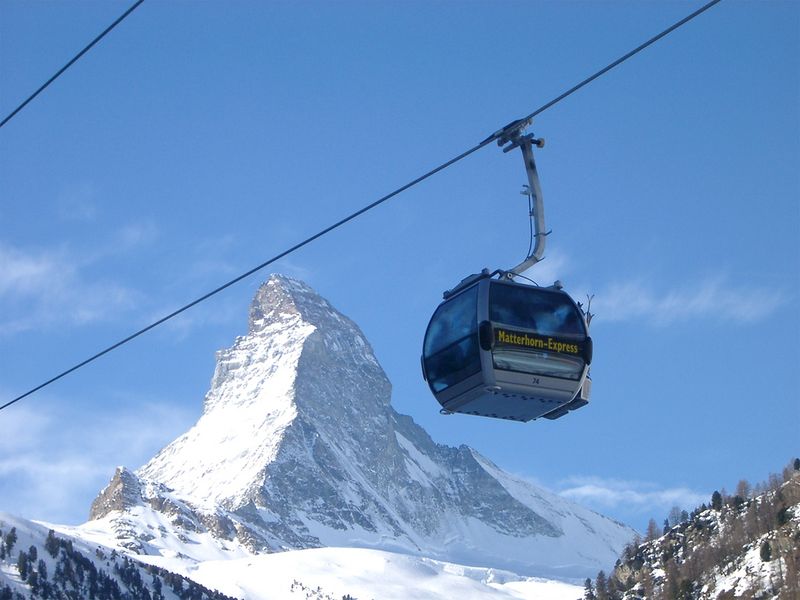 Die Umlaufbahn am Matterhorn: Bequem und sicher dank der Bolzen mit gerollten Gewinden. (Archiv: Vogel Business Media)