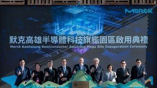 Merck has recently inaugurated its Semiconductor Solutions mega site in Kaohsiung, Taiwan, after investing a total of 500 million euros. (Source: Merck KGaA)