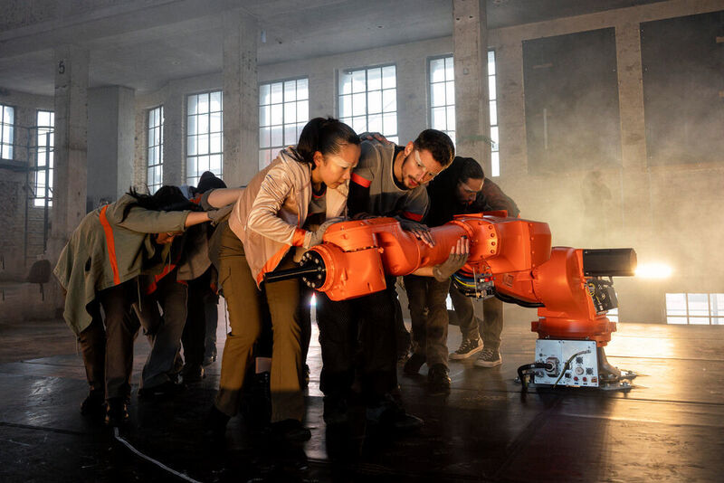 Eindrücke der „kinesphere“-Inszenierung (Jan-Pieter Fuhr)