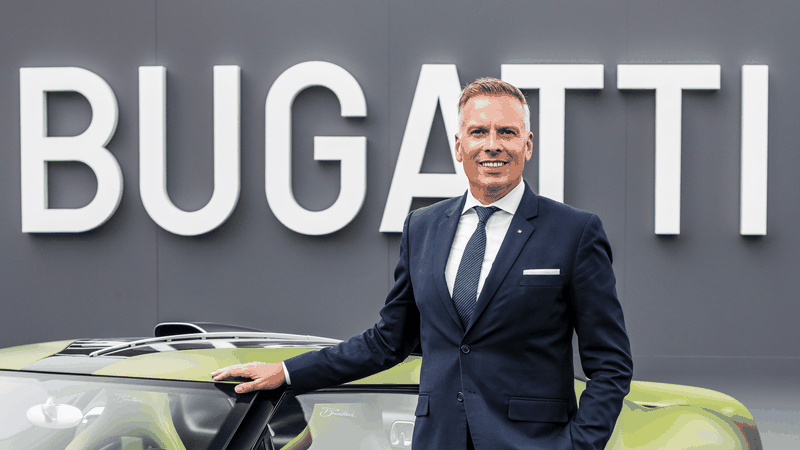 Hendrik Malinowski übernimmt neue Rolle als CCO von BUGATTI RIMAC(Bild:  Bugatti)