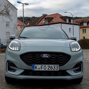 Die Schokoladenseite des Puma ist zweifellos seine Front, in der man Jaguar- oder auch Porsche-Ähnlichkeit ausmachen kann.(Bild:  Rosenow – VCG)