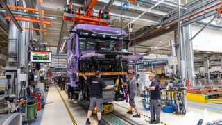 MAN hat die Serienproduktion seiner E-Lkw im Werk München gestartet. (Bild: MAN)