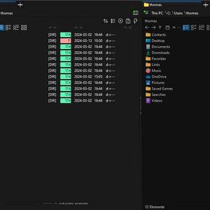 OneCommander bietet eine moderne Oberfläche für die Verwaltung von Dateien und Ordnern.(Bild:  Joos – Milos Paripovic)