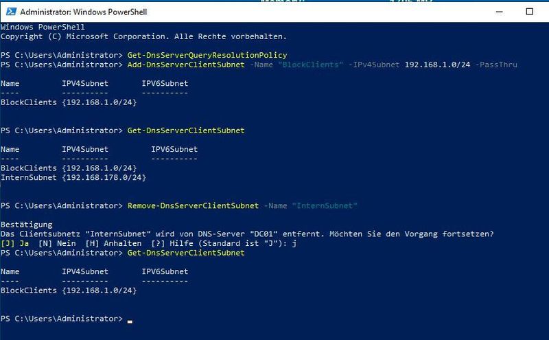 DNS-Abfragen in der PowerShell erstellen und verwalten. (Joos)