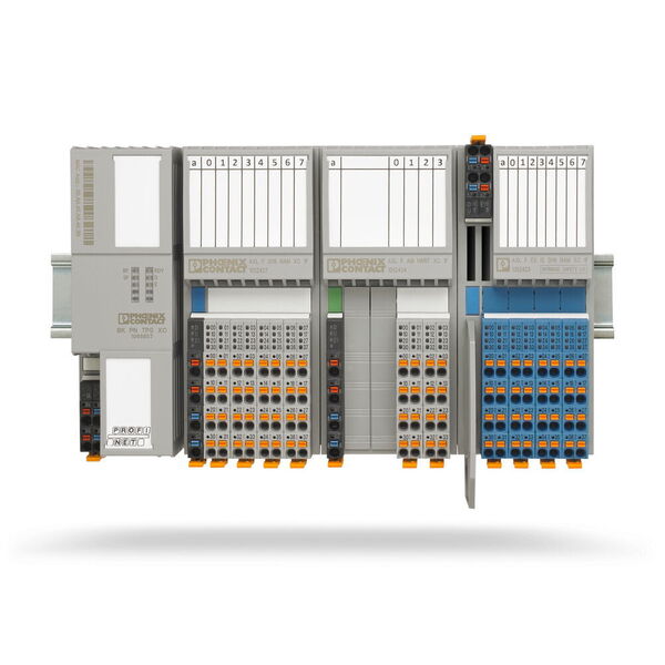 An den Profinet-Buskoppler lassen sich sowohl Standard- als auch bald eigensichere I/O-Module ankoppeln. (Phoenix Contact)