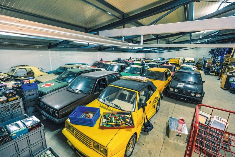 Dieser Breitbau-Golf hätte im Kinostreifen „Manta, Manta“ sicher eine gute Figur abgegeben. (Bild: VW)