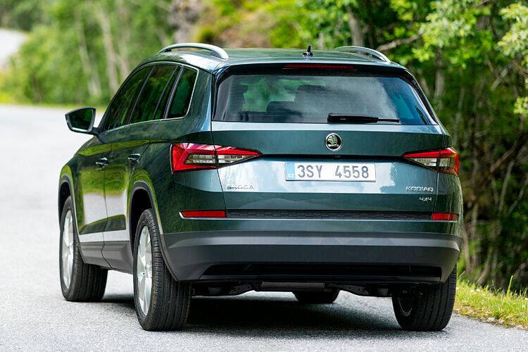 Skoda bietet den Kodiak auch mit dritter Sitzreihe für sieben Personen oder als Fünfsitzer mit einer um 180 Millimeter verschiebbaren Rücksitzbank an. (Skoda)