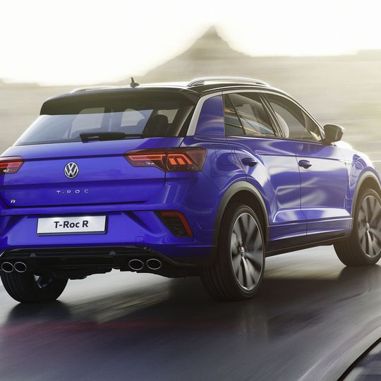 Der VW T-Roc R feiert auf dem Automobilsalon in Genf Anfang März Weltpremiere.(Bild:  Volkswagen AG)
