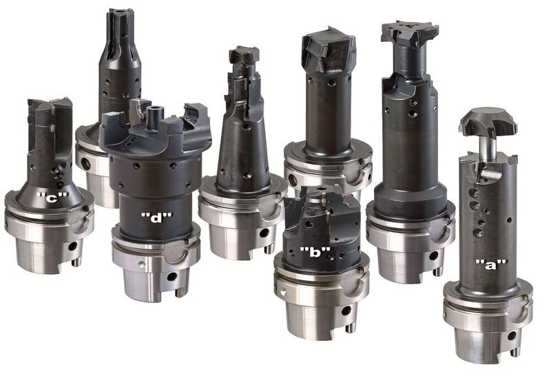 Effizienter in grossen Serien fertigen: Sonderwerkzeuge mit PKD-Schneiden zum Bohren und Fräsen von Bauteilen aus Aluminium-Druckguss für die Auto­mobilindustrie.   (Ingersoll)