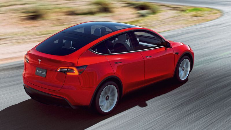 Unter den aktuellen Aktionen ist auch eine für das Model Y.(Bild:  Tesla Motors)
