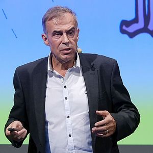 Business-Coach Michael Bauer gab den Unterfranken eine ganze Menge an Ratschlägen unter anderem riet er: „Lieben Sie das, was Sie tun!“(Bild:  Holger Zietz - VCG)