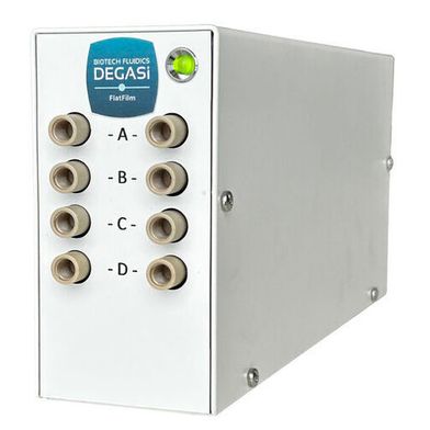 The high performance Degasi Flat Film in-line degasser.   (Source: Biotech Fluidics)