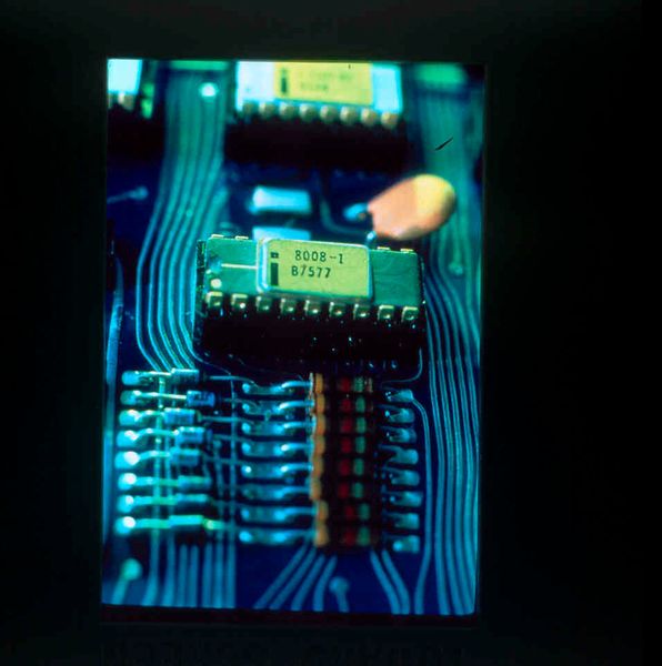 Der 8008 war der erste 8-Bit-Microprozessor von Intel. (Intel)