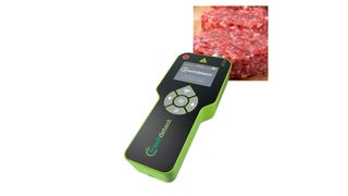 Mobiles Handmessgerät zur Bestimmung der Gesamtkeimzahl von Hackfleisch. (Freshdetect)