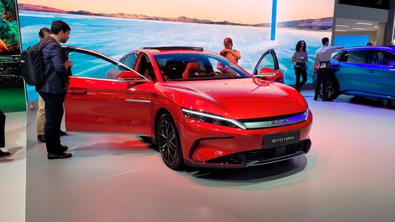 ...und die Limousine Han. (Bild: Wehner/Vogel Communication Group)