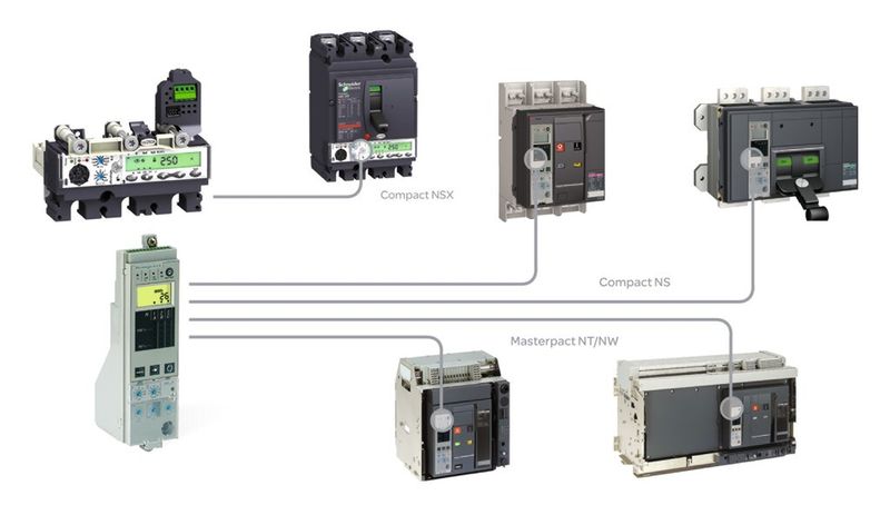 Damit können Anlagenbetreiber alle Daten zu Strom, Spannung, Leistung, Auslo¨seereignis und Leistungsschalterwartung erfassen. (Bild: Schneider Electric)