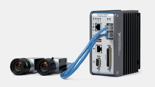 Das NI CVS-1457RT ist ein robustes Compact-Vision-System, das über einen Atom-Prozessor mit 1,66 GHz und zwei unabhängigen Power-over-Ethernet-Anschlüssen verfügt. (Bild: National Instruments)