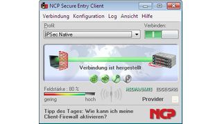 NCP hat in der neuen Version 9.24 seiner VPN Client Software den IKEv2-Standard integriert und ist so kompatibel zu Windows Server 2008 R2. (Archiv: Vogel Business Media)