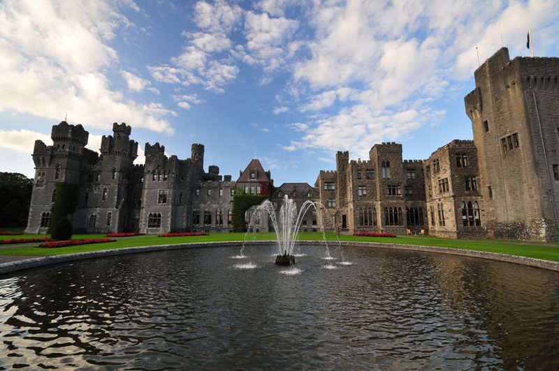 Die mittelalterliche Burg Ashford Castle (COMEO Event GmbH)