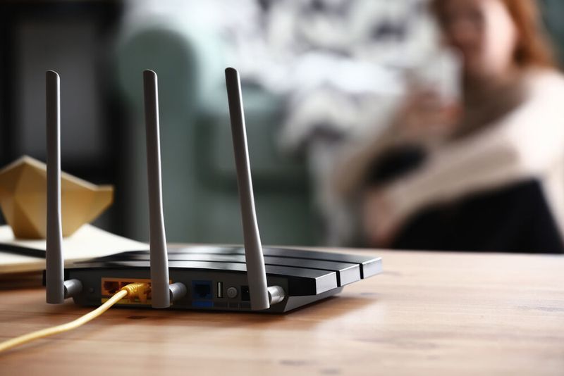 
2. Die klimafreundliche Internetverbindung: Der Router ist ein Dauerverbraucher im Haushalt. Wird er nicht gebraucht, sollte er deshalb ausgeschaltet werden – zum Beispiel über Nacht. Einige Router verfügen über einen automatischen Energiespar-Modus, der aktiviert wird, wenn das Gerät über eine gewisse Zeit nicht genutzt wurde.  (©Pixel-Shot - stock.adobe.com)