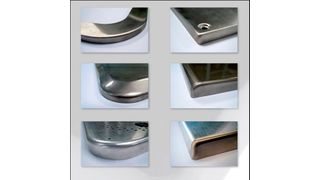 In vielen Bereichen sind heute scharfe Kanten nicht mehr attraktiv genug. MIt dem Eckenformer von ACF können optisch ansprechendee, abgerundeten Ecken gefertigt werden. (ACF)