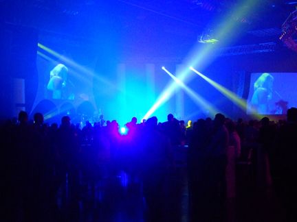 Von Soul über Rock - die Live-Bands heizten auf der Party richtig ein (Archiv: Vogel Business Media)