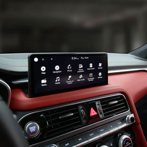 Bei den Bedienelementen bedient sich Genesis am Hyundai-Katalog.(Bild:  Genesis)