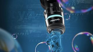 Sensorgestützte Ausgleichseinheit für Industrieroboter: Der Smart Flex Effector steigert Präzision und Produktivität, vermeidet Fehler und erlaubt mehr Automatisierung. (Bild: Bosch Rexroth AG)